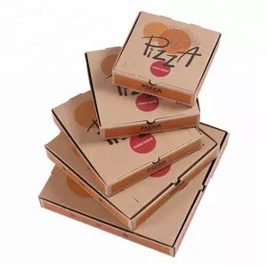 6&quot; 8&quot; 9&quot; 10&quot; 12&quot; Logo Square Pizza Cardboard Box su ordinazione per l'eliminare
