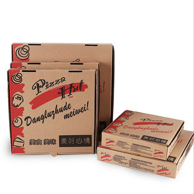 tirata facile del contenitore biodegradabile sostenibile innovatore di pizza 20x20x2