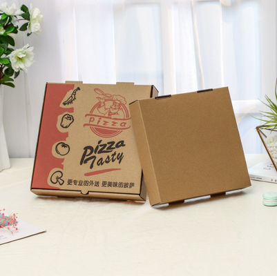 Scatola amichevole non stampata a 6 pollici del pacchetto della pizza di Eco eliminabile