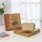 tirata facile del contenitore biodegradabile sostenibile innovatore di pizza 20x20x2