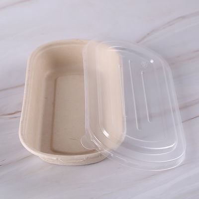 Glutine amichevole di Straw Bento Oval Lunch Box Allergy del grano Microwavable libero